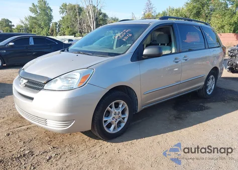 2005 Toyota Sienna Le z USA, uszkodzony, nr VIN 5TDBA23C15S044763